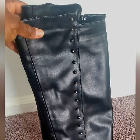 Fashion Side Zipper Knee High Riding Boots Sz 5.5 Winter Boot🌴✌️ - Picture 9 of 11